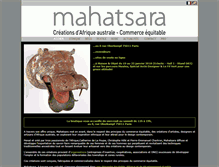 Tablet Screenshot of mahatsara.com